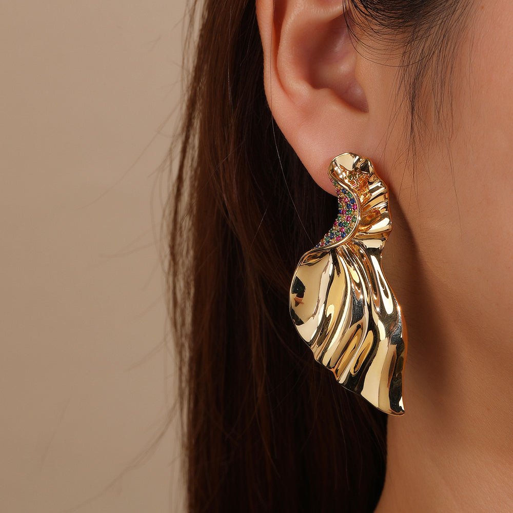 Eternal Flame Drop Earrings - Voisson