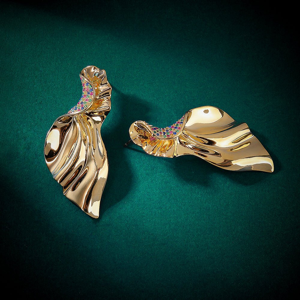 Eternal Flame Drop Earrings - Voisson