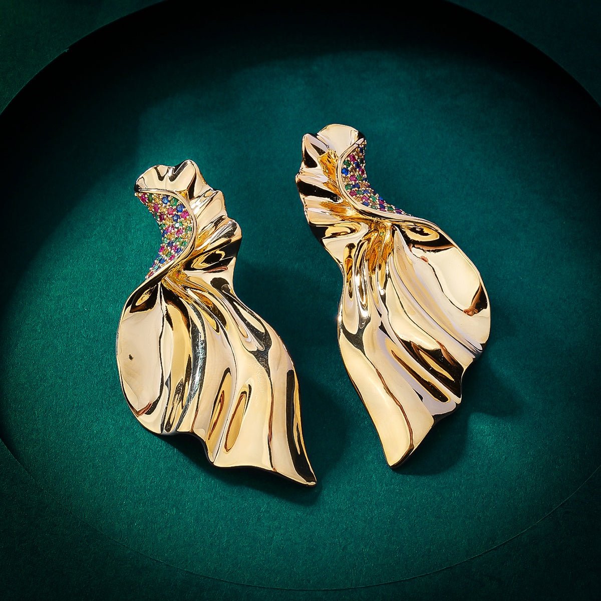 Eternal Flame Drop Earrings - Voisson