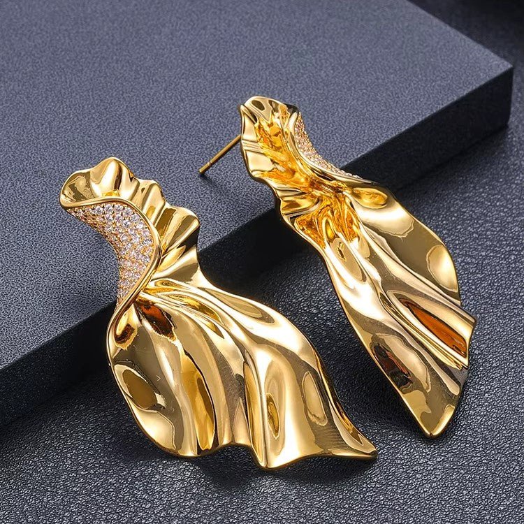Eternal Flame Drop Earrings - Voisson