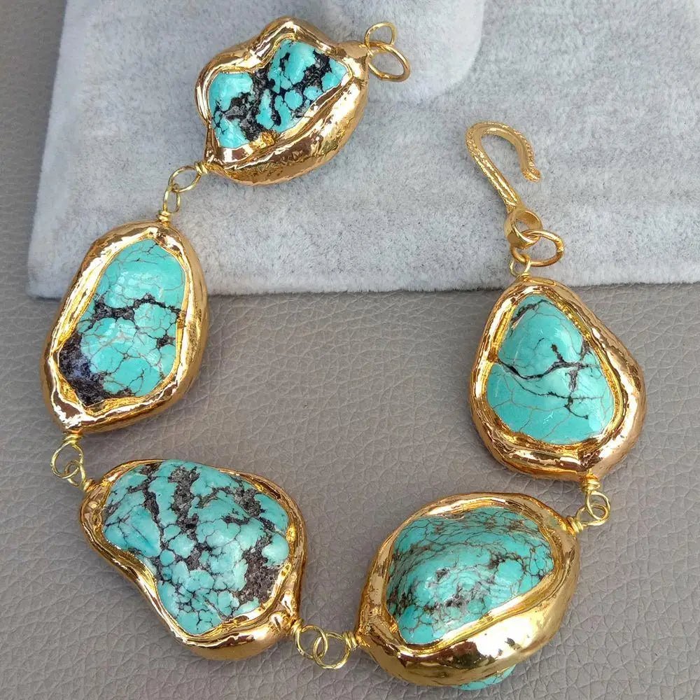 Eternal Tide Turquoise Bracelet - Voisson