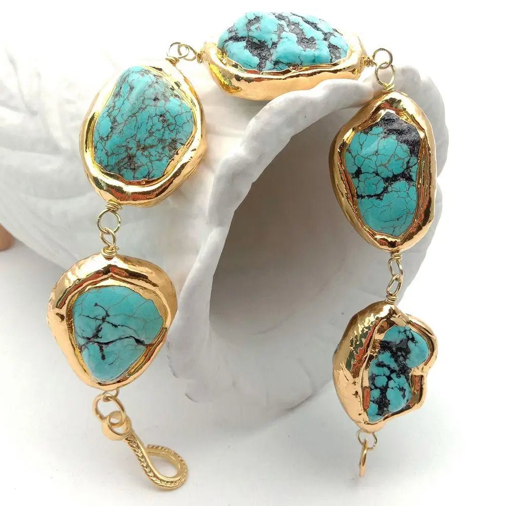 Eternal Tide Turquoise Bracelet - Voisson