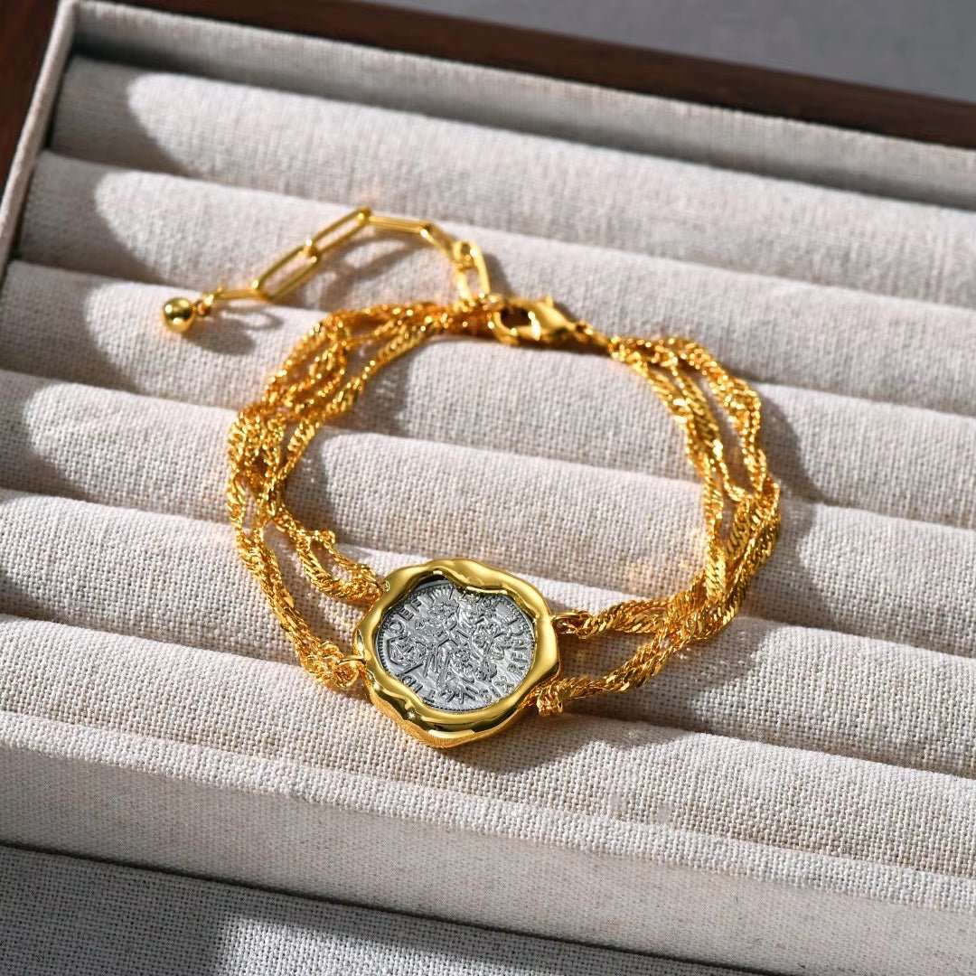 EternalEpoch Vintage Coin Bracelet - Voisson
