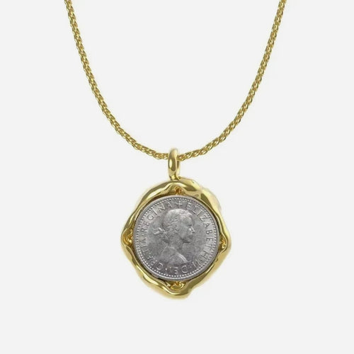 EternalEpoch Vintage Coin Pendant Necklace - Voisson