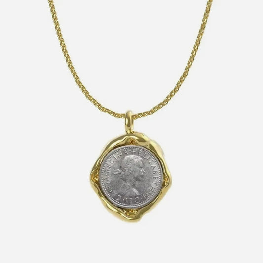 EternalEpoch Vintage Coin Pendant Necklace - Voisson