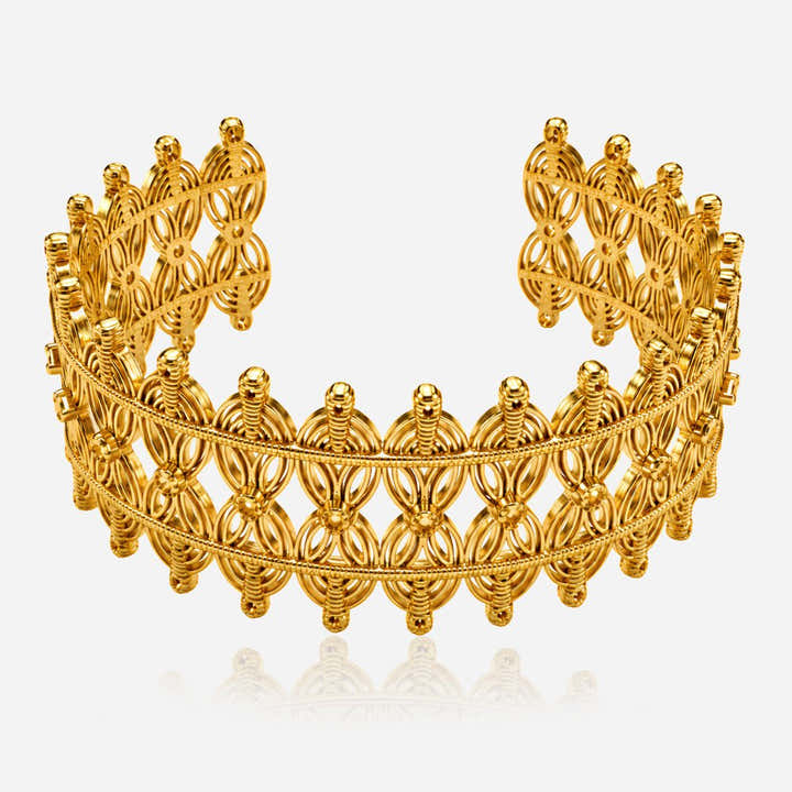 Filigree Crown Cuff - Voisson