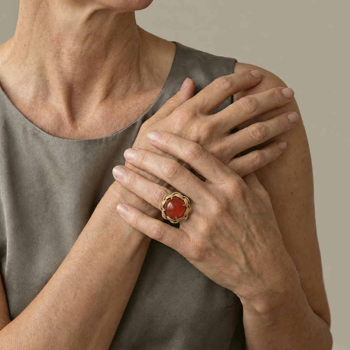 Fire Muse Statement Ring - Voisson