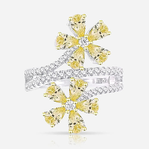 FloraTwist Sterling Ring - Voisson
