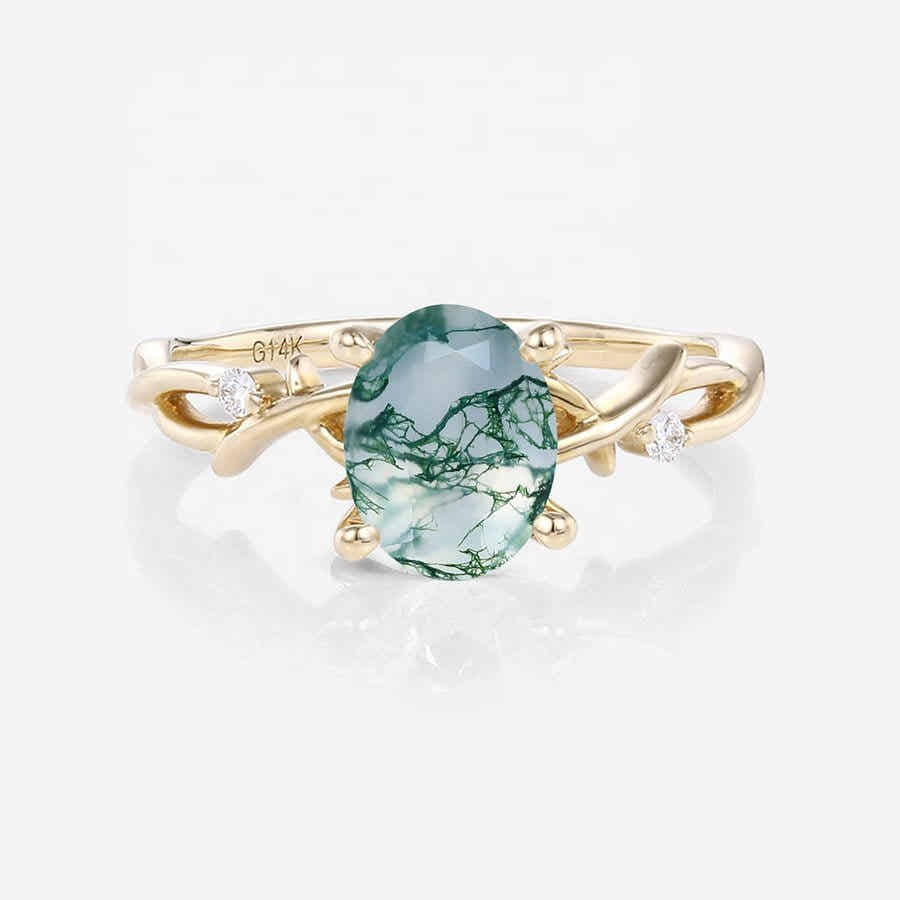 Forest Veil 925 Silver Ring - Voisson