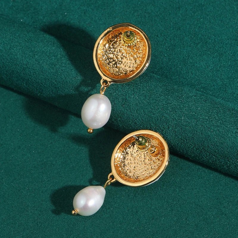 Garden Bloom Drop Earrings - Voisson