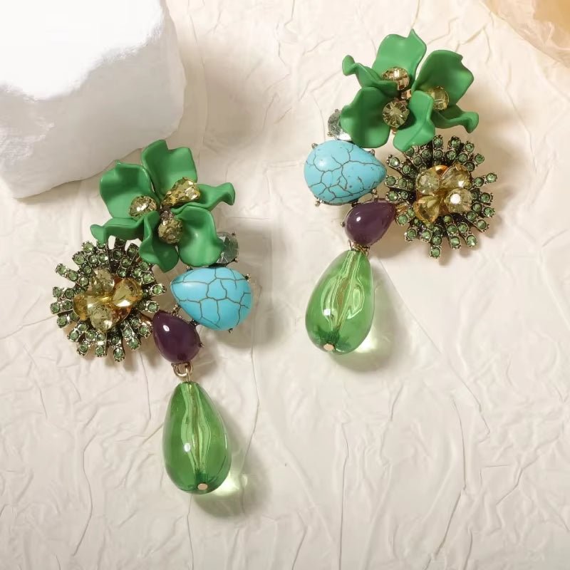 GardenMuse Drop Earrings - Voisson