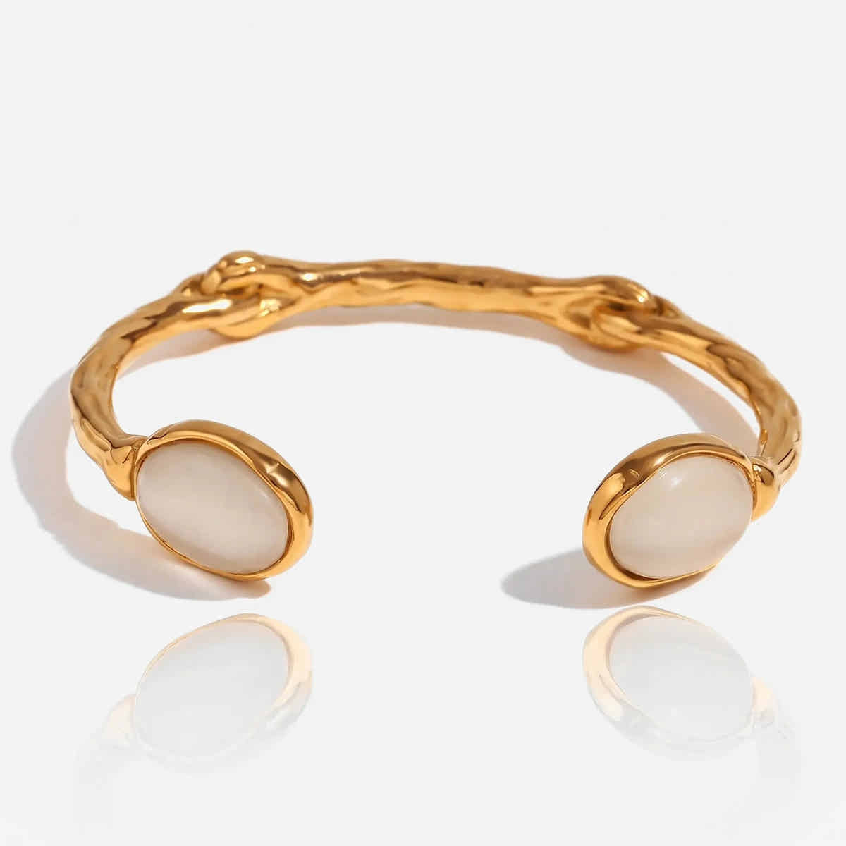 Gemstone Vine Cuff Bracelet - Voisson