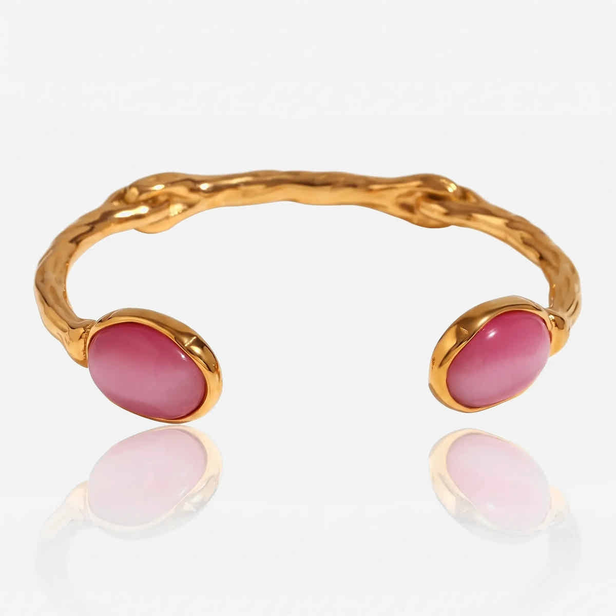 Gemstone Vine Cuff Bracelet - Voisson