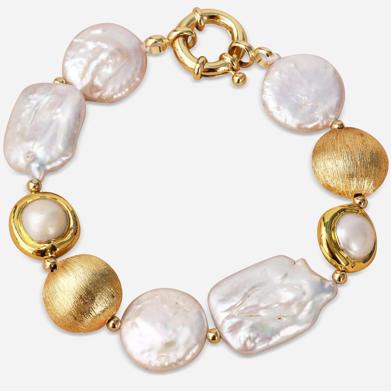 Golden Aurora Statement Bracelet - Voisson