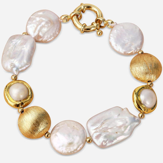 Golden Aurora Statement Bracelet - Voisson