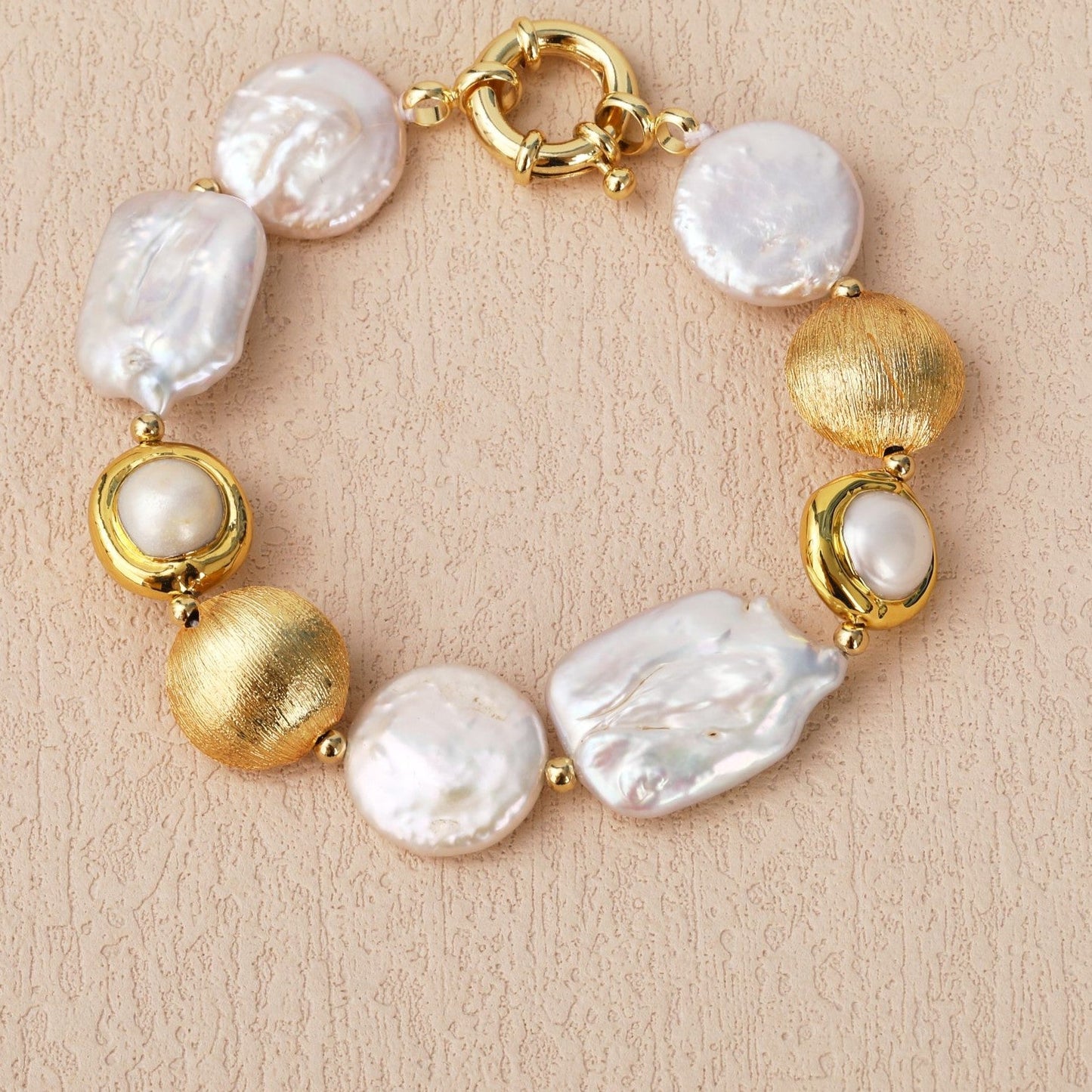 Golden Aurora Statement Bracelet - Voisson