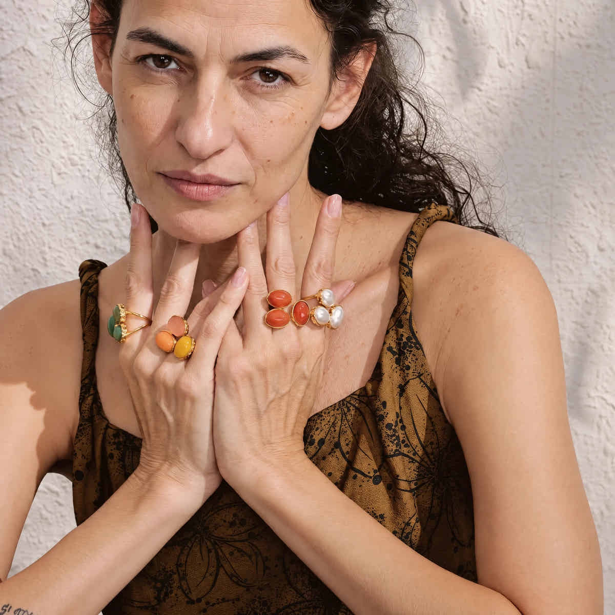 Golden Cluster Ring - Voisson