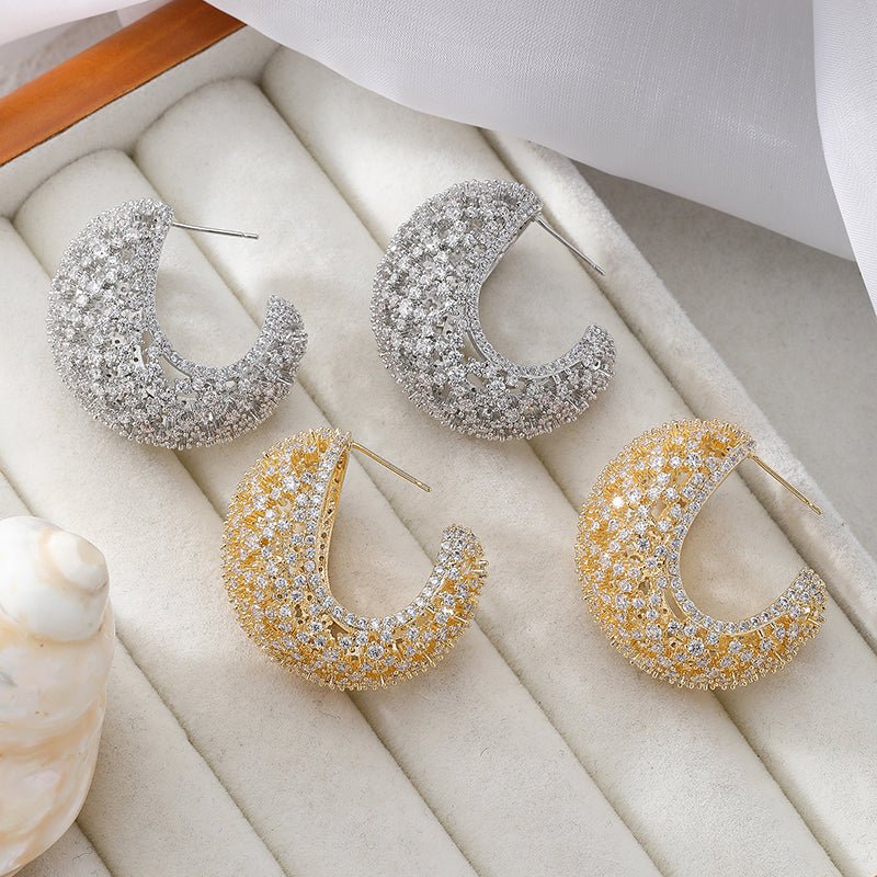 Imperial Starlight Stud Earrings - Voisson