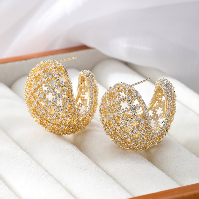 Imperial Starlight Stud Earrings - Voisson