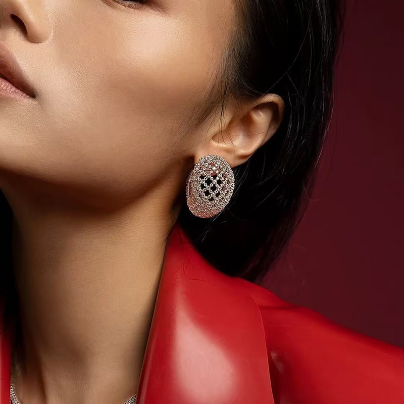 Imperial Starlight Stud Earrings - Voisson
