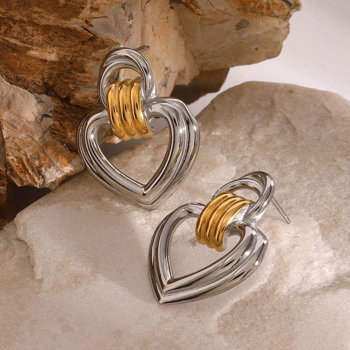 Infinite Love Stud Earrings - Voisson