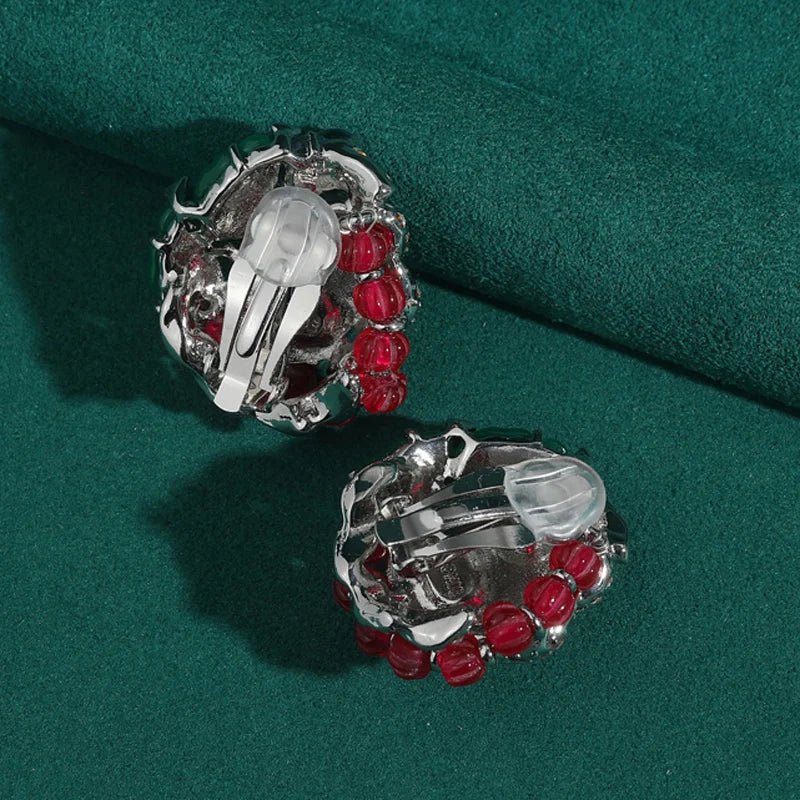 Jardin Luxe Clip On Earrings - Voisson