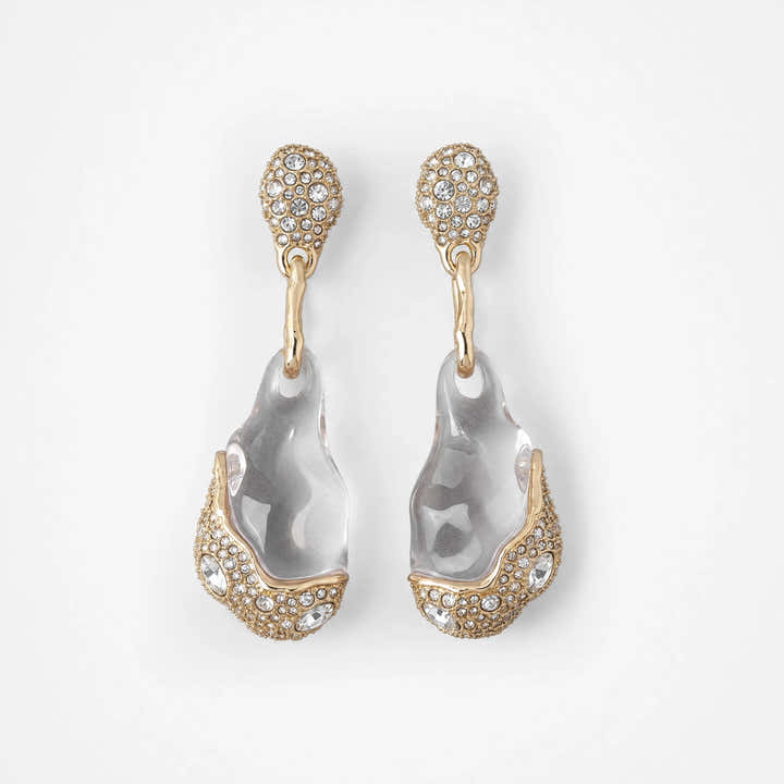 Liquid Luxe Drop Earrings - Voisson