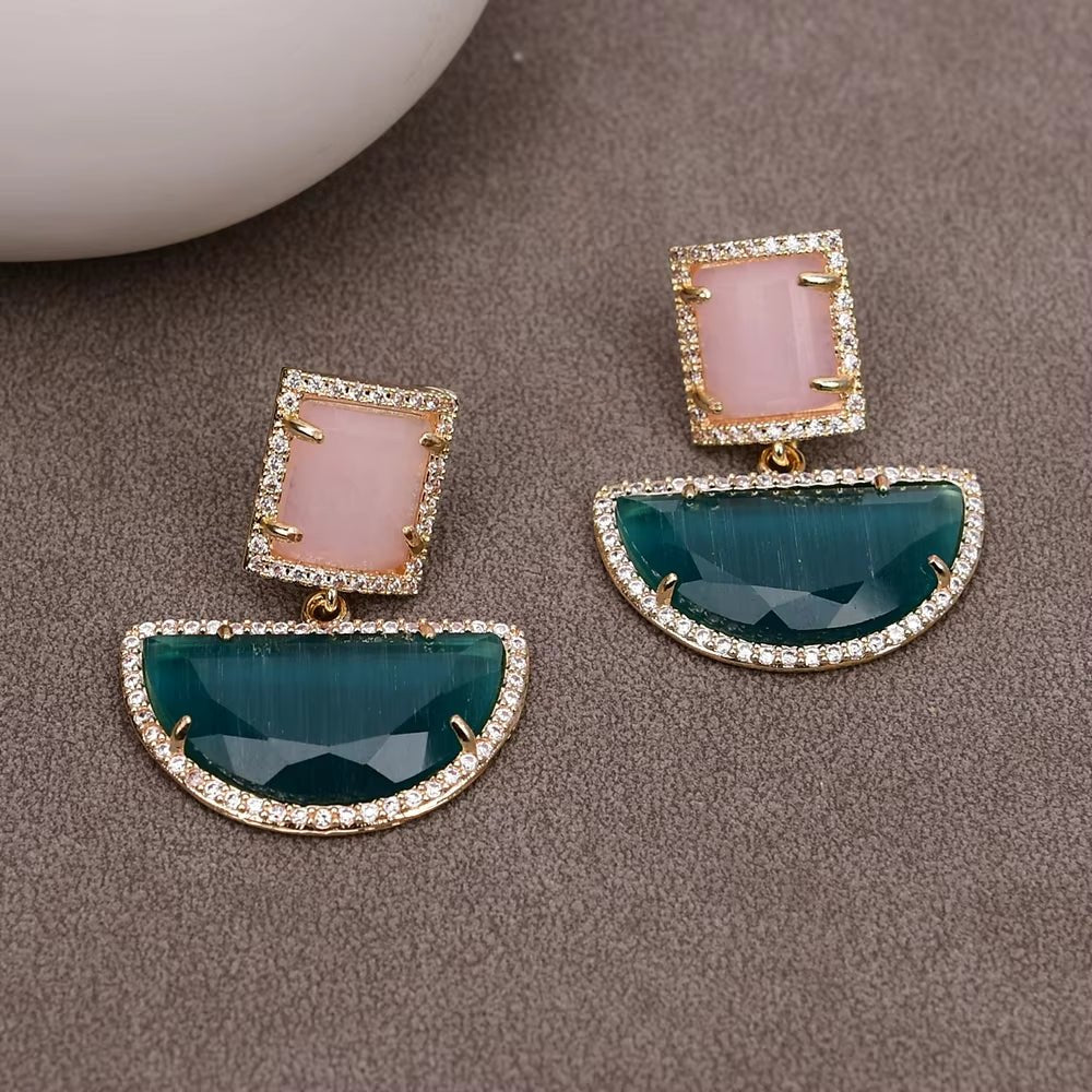 Luna Mirage Drop Earrings - Voisson