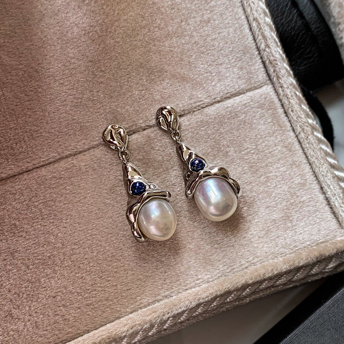 LunarTide Drop Earrings - Voisson