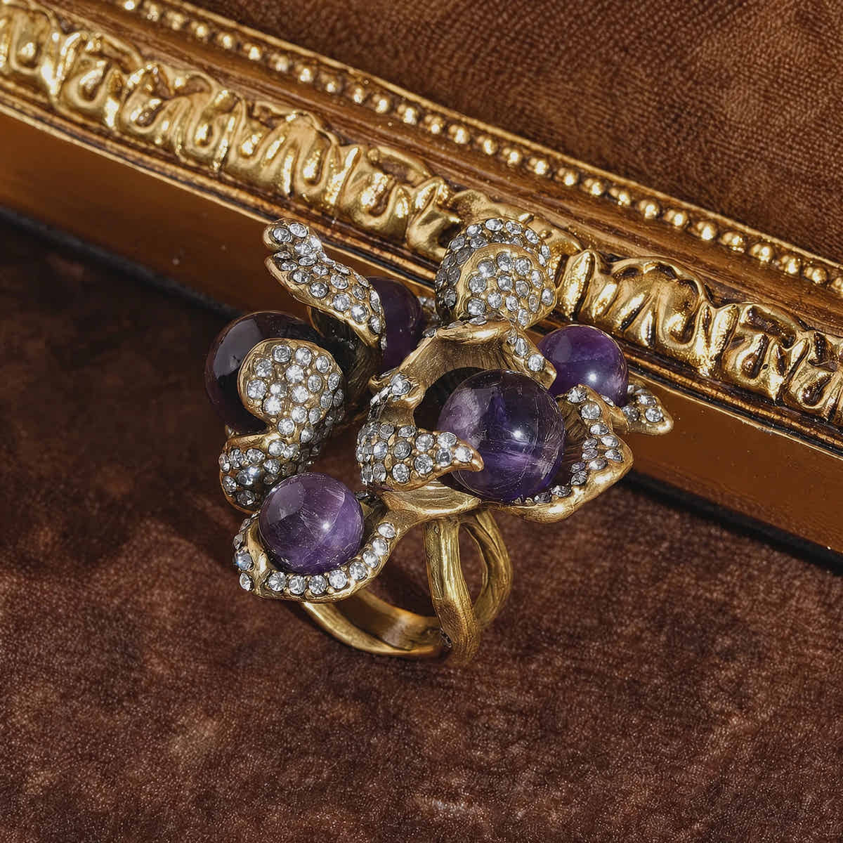 Luxe Pearl Bloom Ring - Voisson