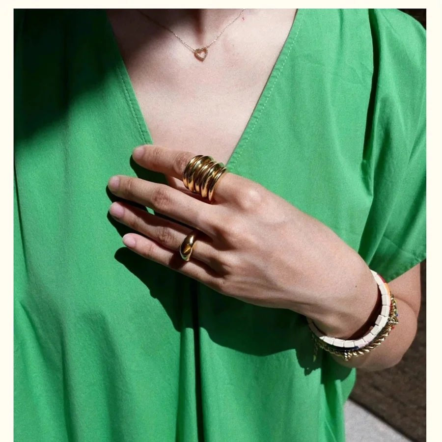 LuxeLignes Multi - Layer Ring - Voisson
