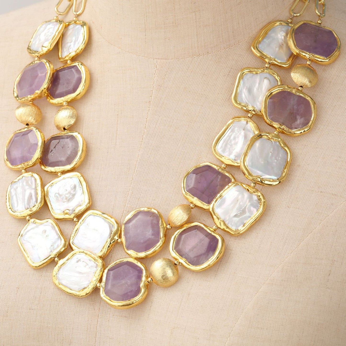Majesty Gem Collar Necklace - Voisson