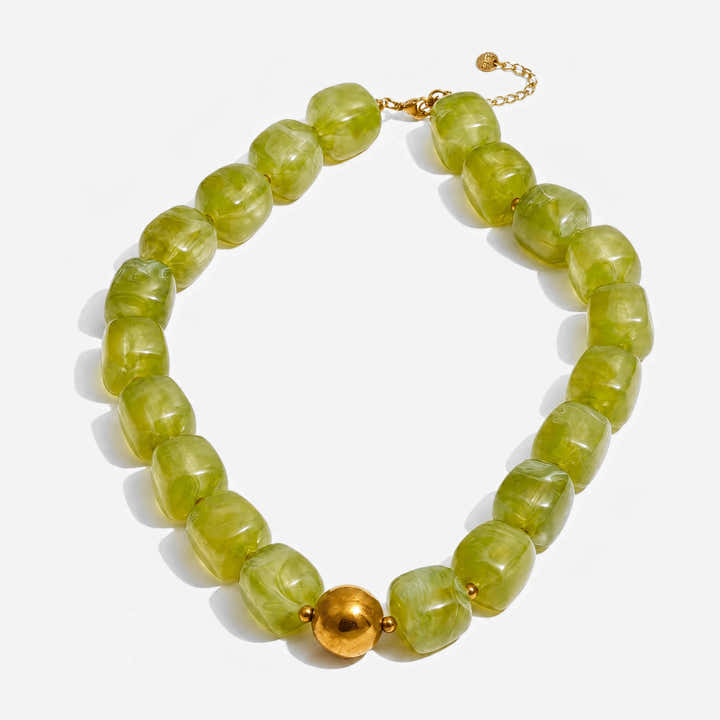 Marble Glow Necklace - Voisson