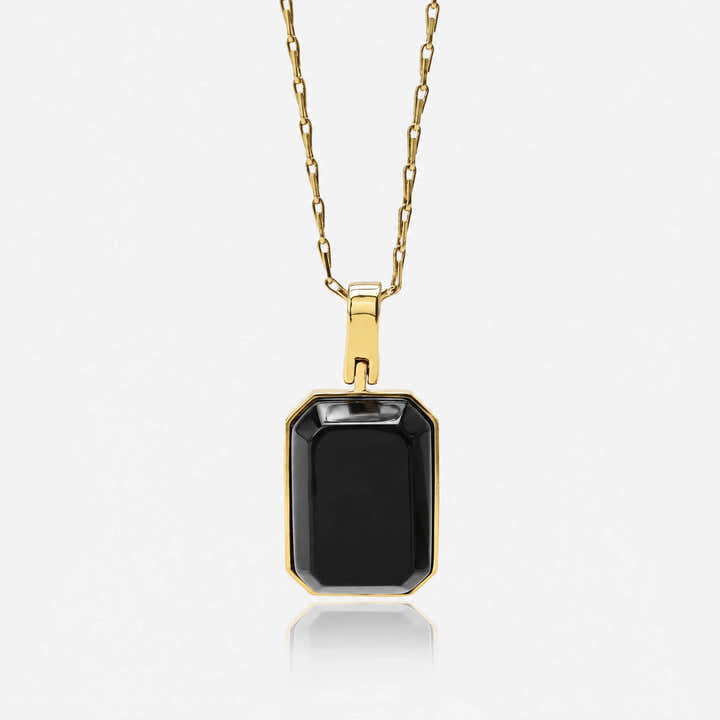 Marique French Vintage Agate Necklace - Voisson