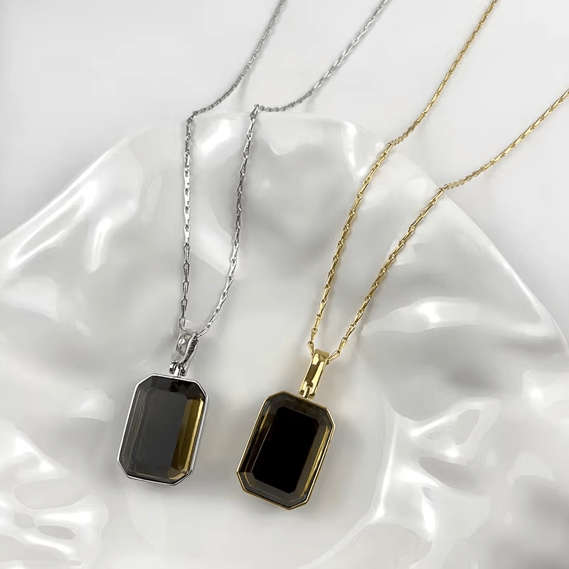 Marique French Vintage Noir Necklace - Voisson