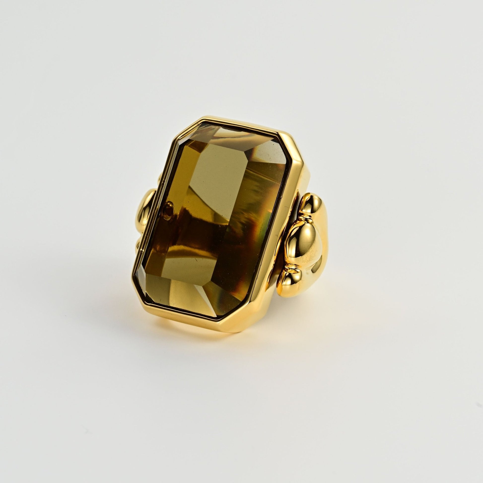 Marique French Vintage Noir Ring - Voisson