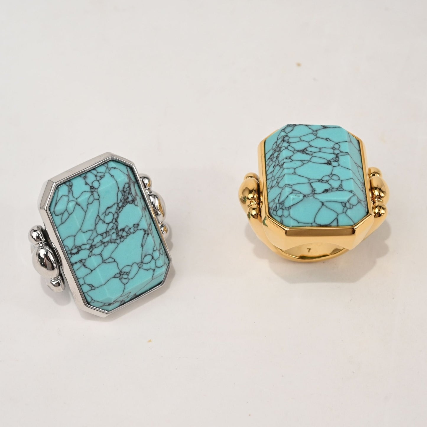 Marique French Vintage Turquoise Ring - Voisson