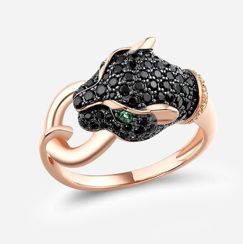 Midnight Panther Power Ring - Voisson