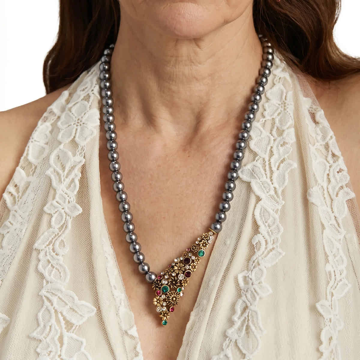 Midnight Relic Pendant Necklace - Voisson