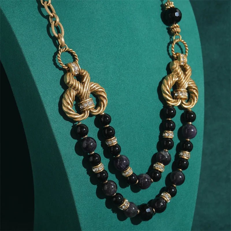 Midnight Ties Necklace - Voisson