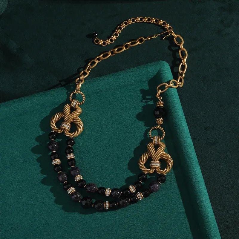 Midnight Ties Necklace - Voisson
