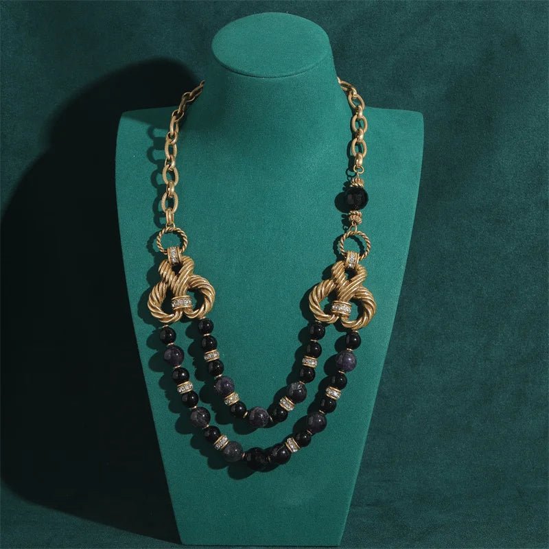 Midnight Ties Necklace - Voisson