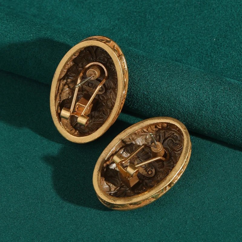 MidnightBloom Vintage Earrings - Voisson