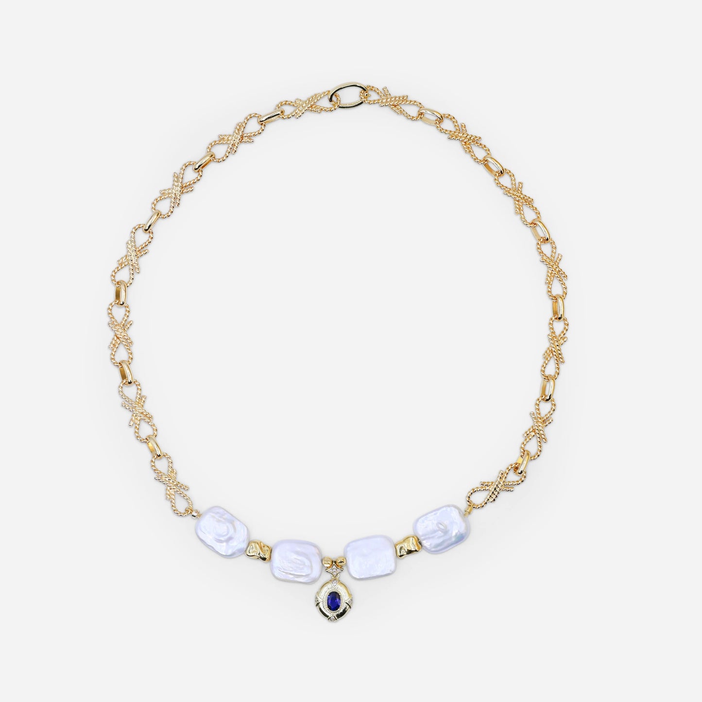 Moonlit Drift Pendant Necklace - Voisson