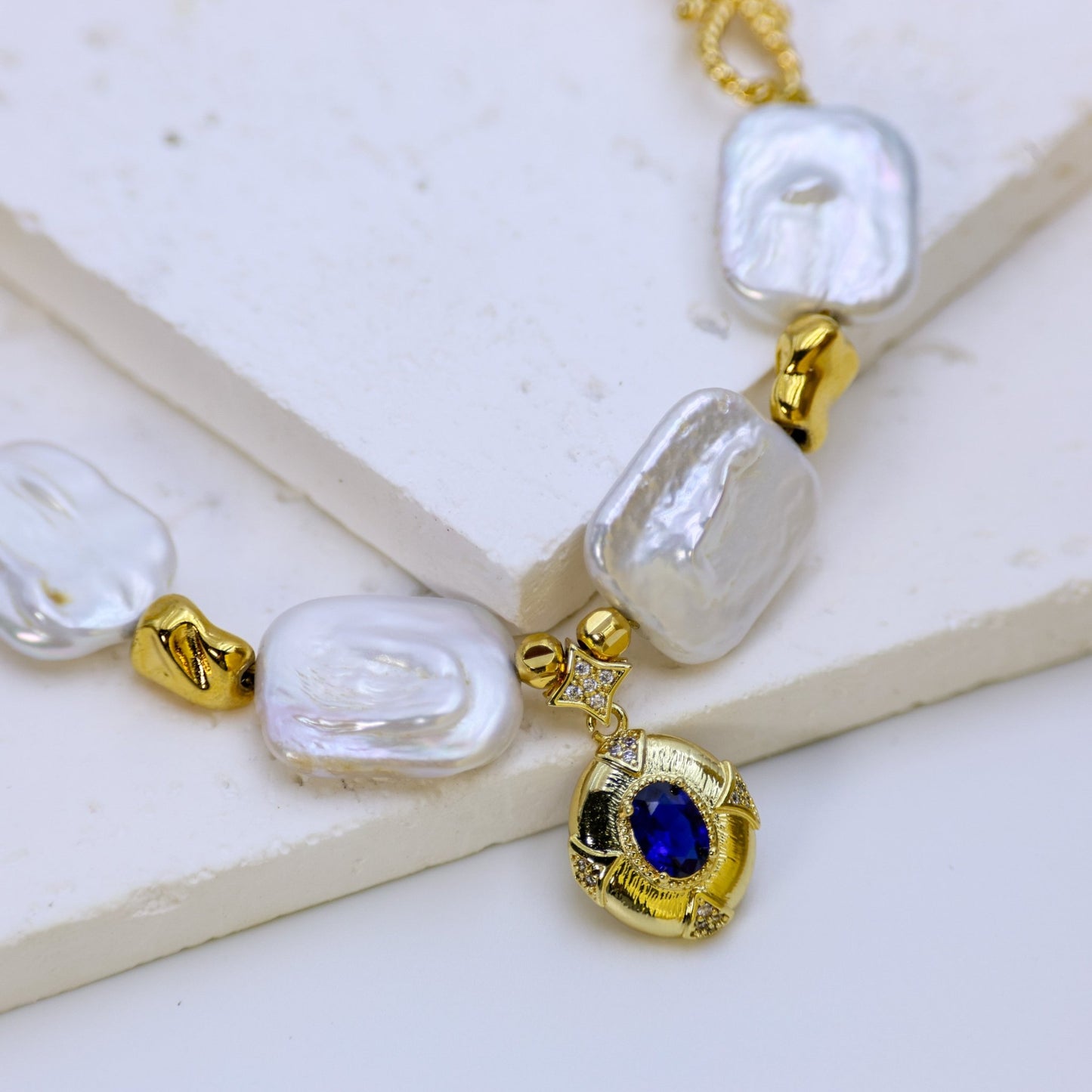 Moonlit Drift Pendant Necklace - Voisson