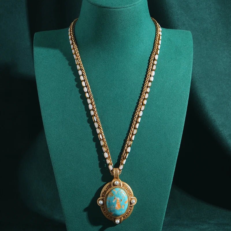 Moonlit Voyage Pendant Necklace - Voisson
