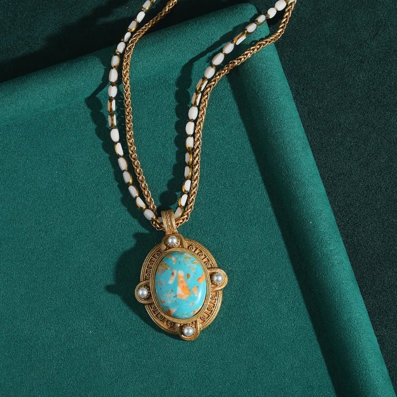 Moonlit Voyage Pendant Necklace - Voisson