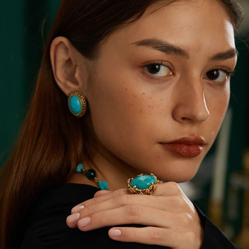 Mystic Grove Statement Ring - Voisson