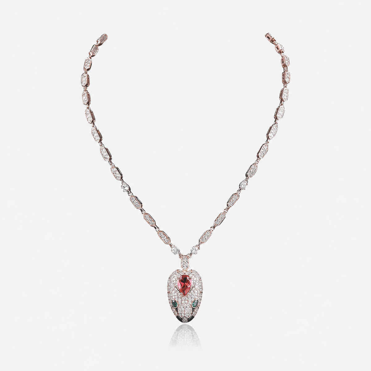 Mystic Serpent Elegance Necklace - Voisson