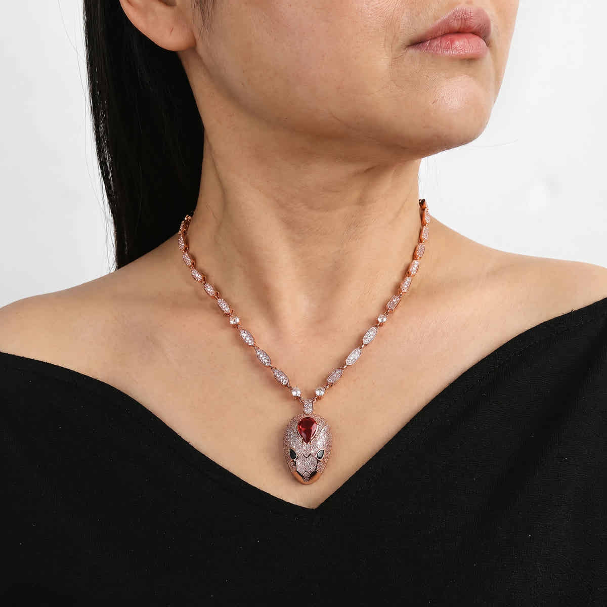 Mystic Serpent Elegance Necklace - Voisson